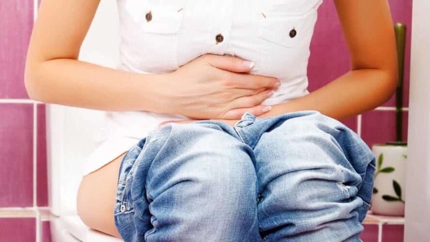 Trouble intestinal en cas de refus de fumer
