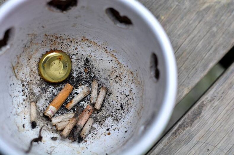 mégots de cigarettes et changements dans le corps lorsque vous arrêtez de fumer
